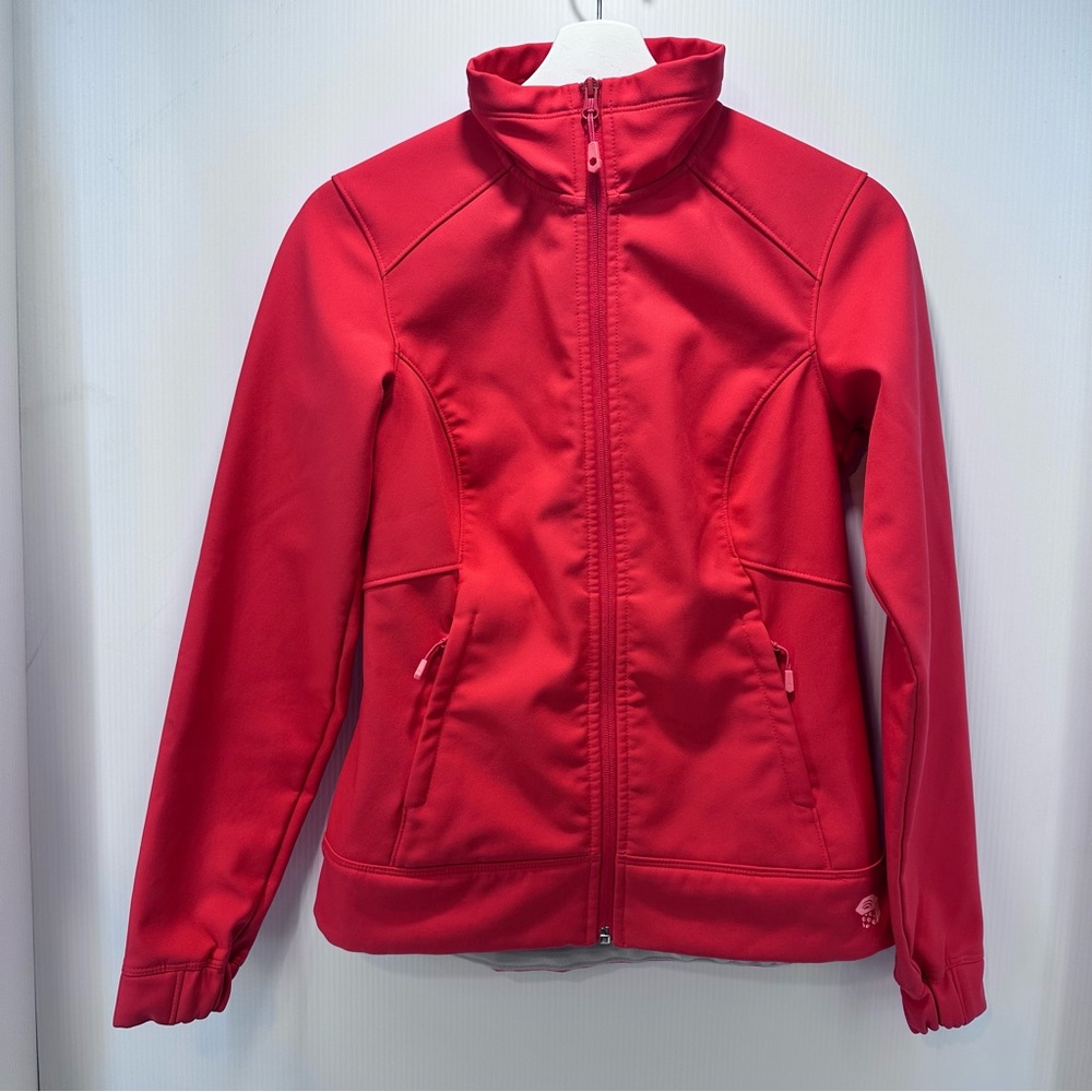 Mountain Hardwear Softshell Jacket Full Zip Women’s XS Coral Running Gorpcore